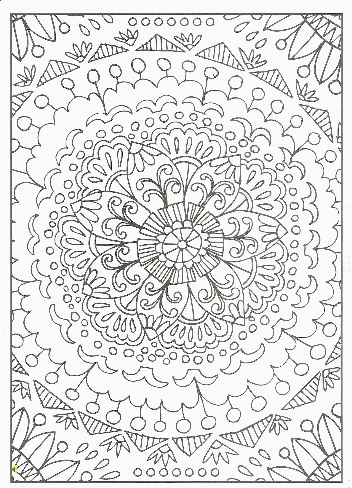 Free Printable Coloring Pages Adults Free Printable Flower Coloring Pages for Adults Inspirational Cool