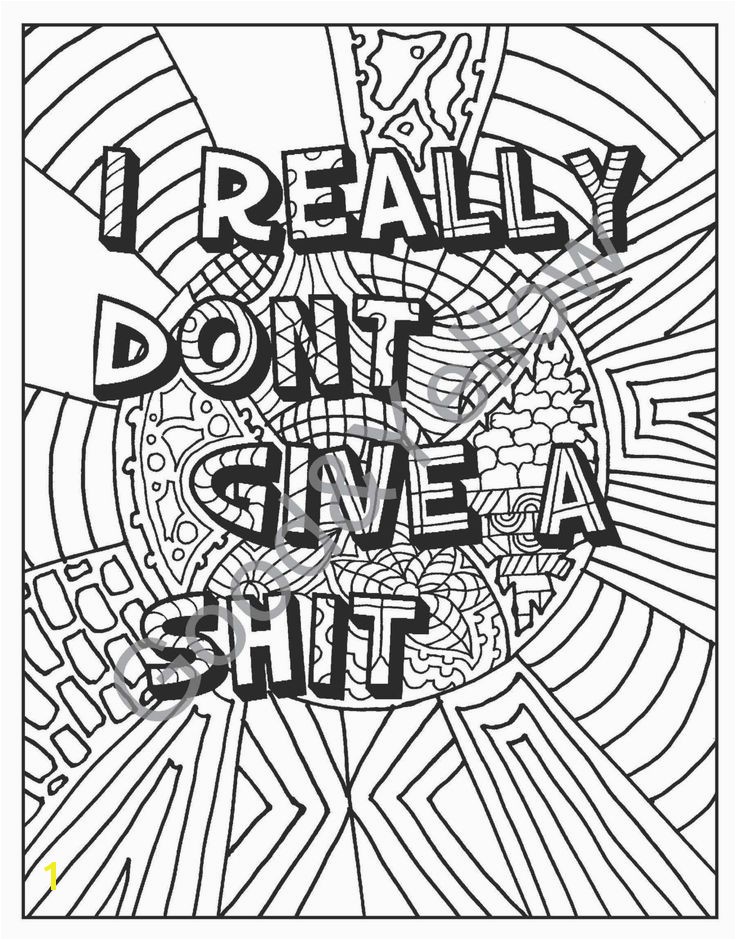 Free Printable Coloring Pages for Adults Only Swear Words 18awesome Free Printable Coloring Pages for Adults Ly Swear Words