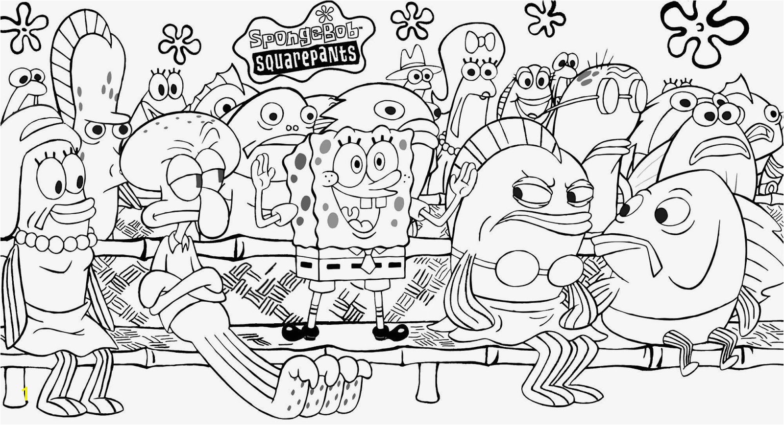 Free Printable Coloring Pages Spongebob Spongebob Coloring Page Best Free Coloring Pages Spongebob