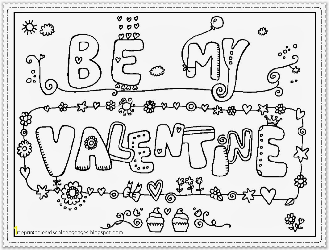 32 Printable Valentine Coloring Pages Free Free Printables color online