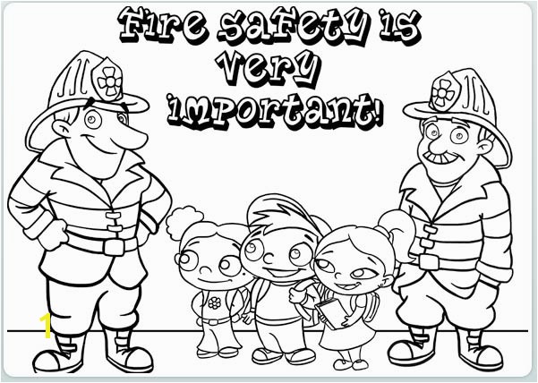 Free Printable Fire Prevention Coloring Pages Coloring Pages