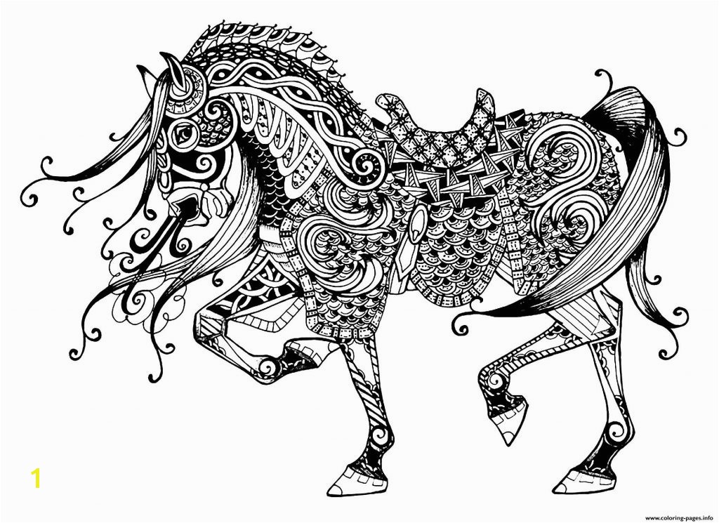 Free Printable Horse Coloring Pages for Adults Advanced Advanced Coloring Pages to Print