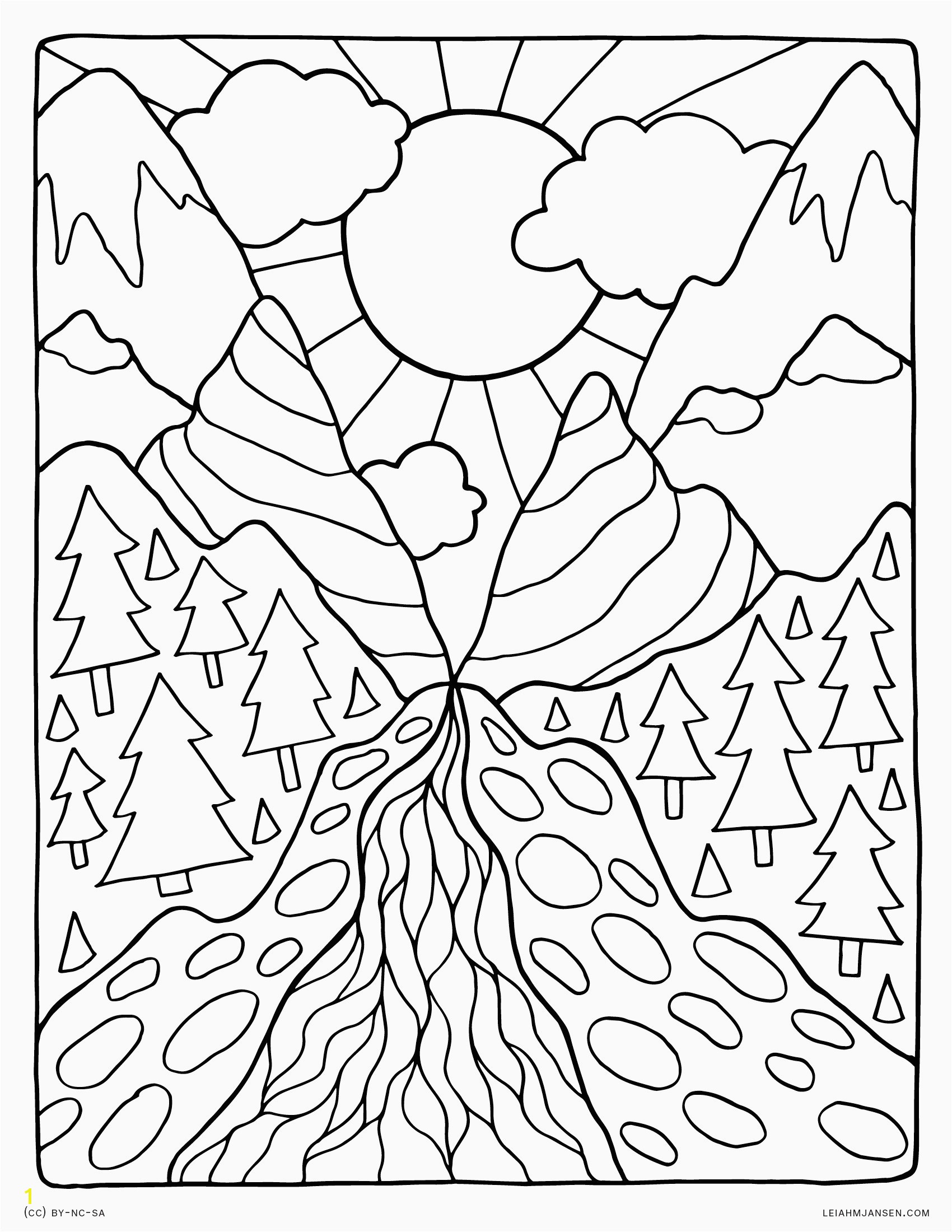 Free Printable Mushroom Coloring Pages Free Printable Mushroom Coloring Pages New Nature Coloring Pages