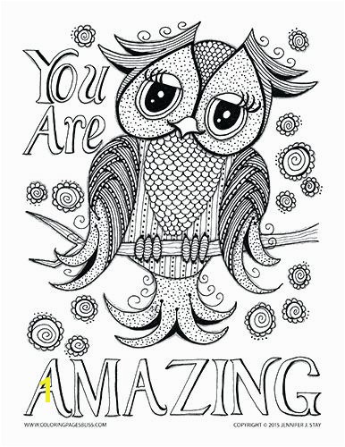 Beautiful Valentine Owl Coloring Owl Coloring Page Printable Owl Coloring Pages Elegant Free Coloring