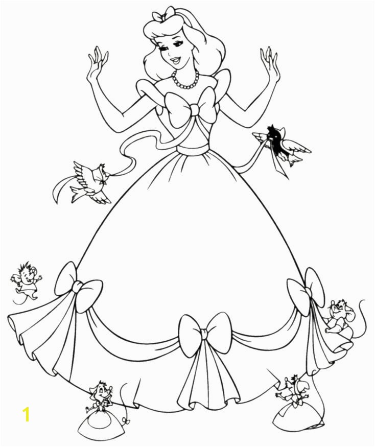 Free Printable Cinderella Coloring Pages For Kids Arts & Crafts Pinterest