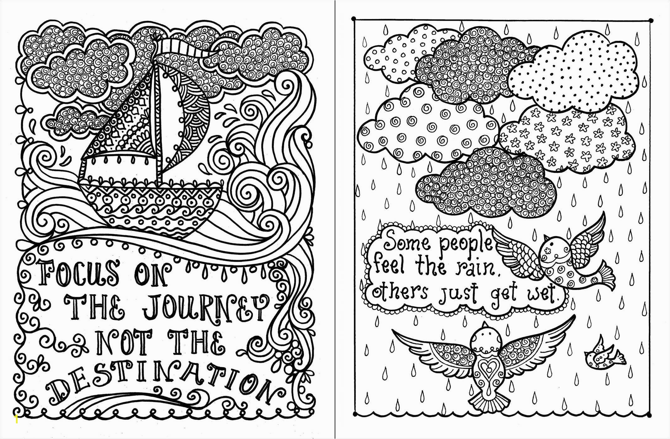 Free Printable Quote Coloring Pages for Adults Coloring Pages for Adults Quotes Awesome Inspirational Coloring