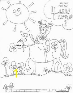 Coloring Page for St Patrick s Day