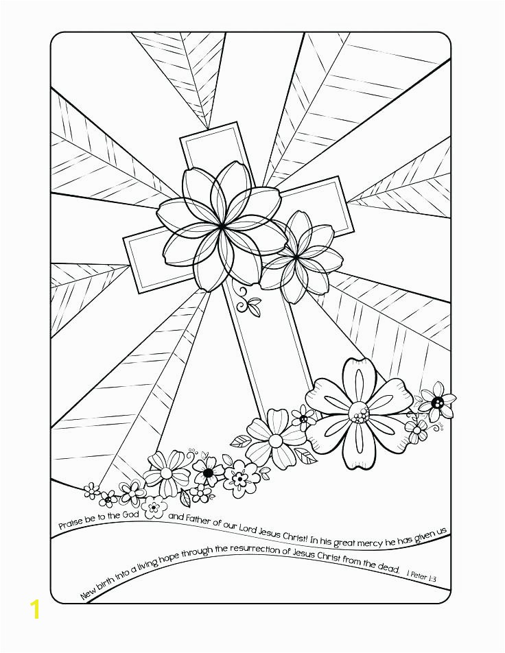 Free Bible Easter Coloring Pages Printable Kids Colori Preschool