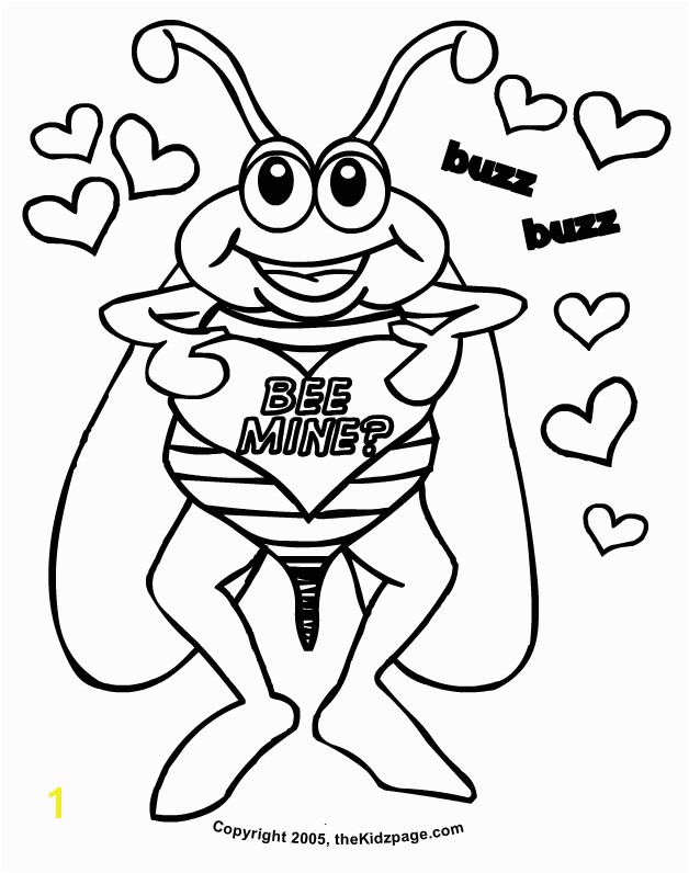 Free Valentine Coloring Pages for Preschoolers Color Sheet Valentine S Day Pinterest