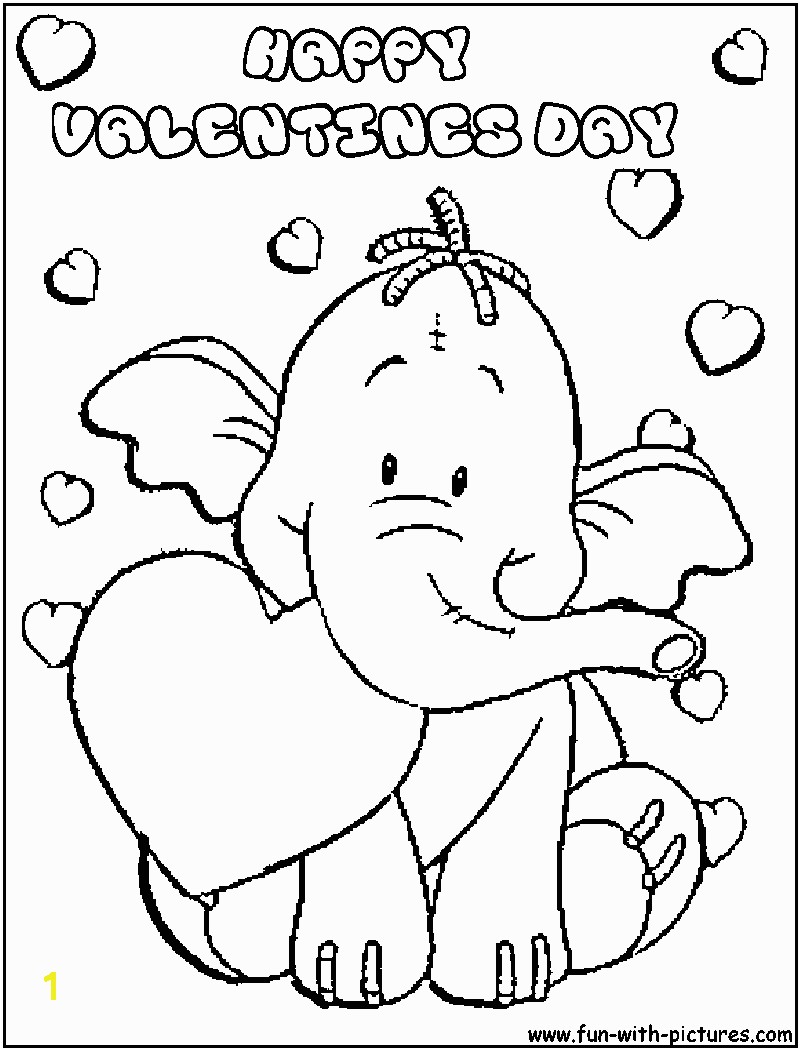 Coloring Pages Free Printable Valentine Day And Valentines