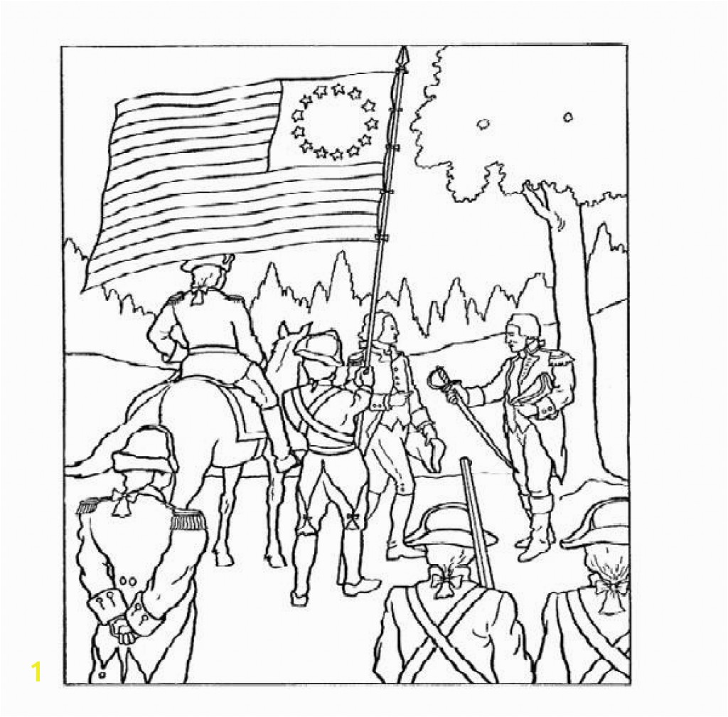 French and Indian War Coloring Pages Revolutionary War Coloring Pages