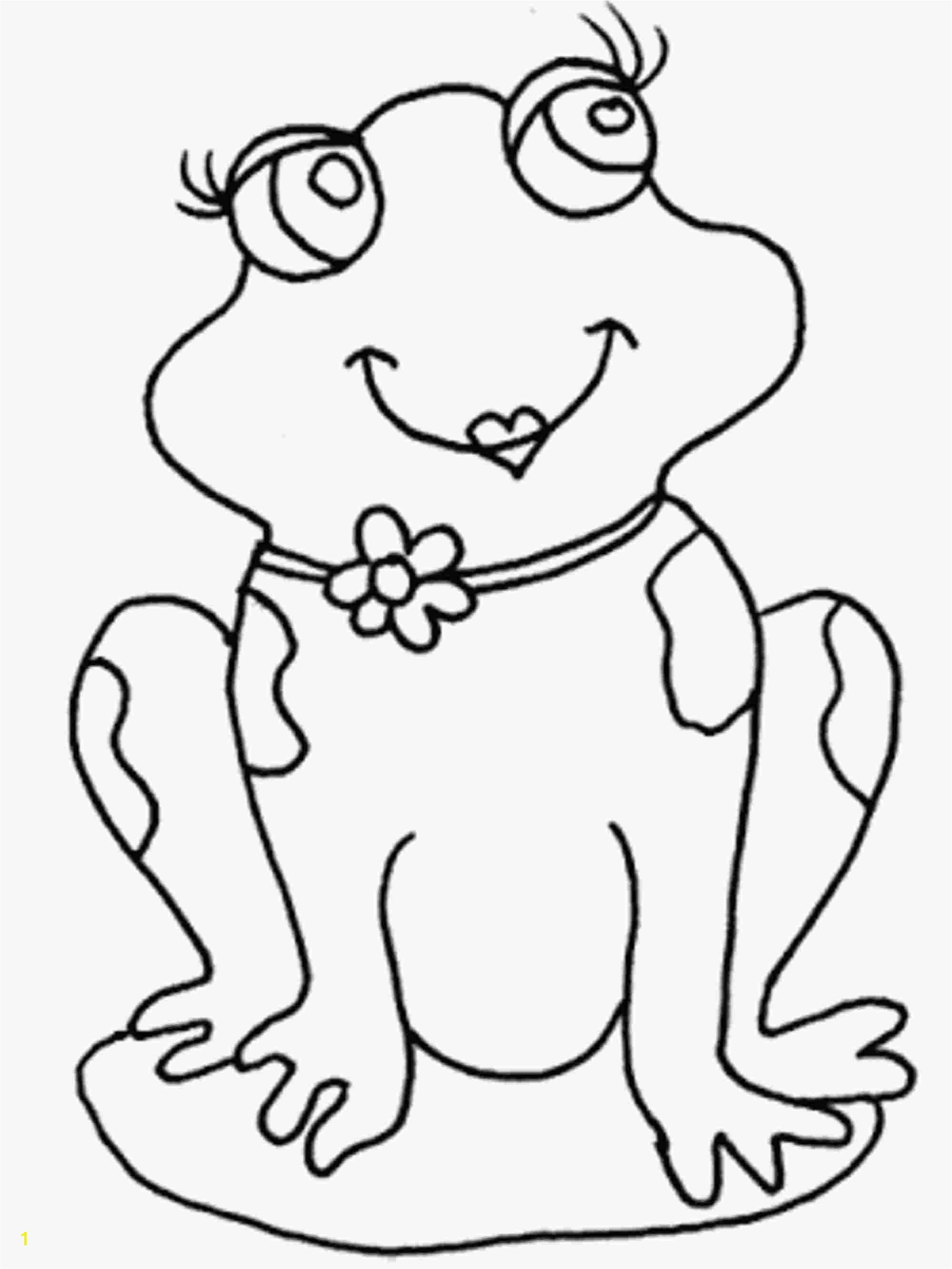 Frog and Lily Pad Coloring Pages | divyajanan