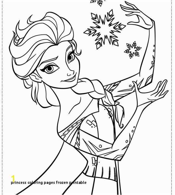 28 Princess Coloring Pages Frozen Printable