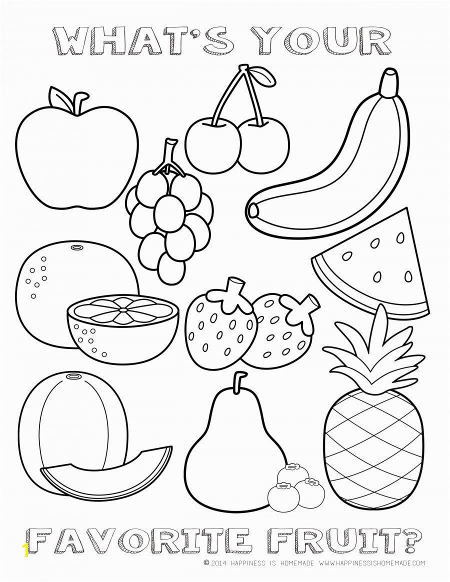 Fruit and Vegetable Coloring Pages Coloring Pages Fruits and Ve Ables for Kids Coloring Pages