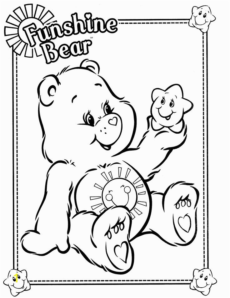 243 Best Care Bears Coloring Sheets Pinterest Bear Coloring Pages