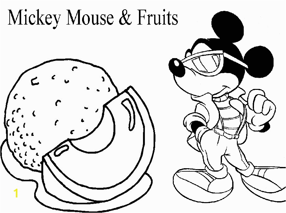 Gangster Mickey Mouse Coloring Pages Juni 2012