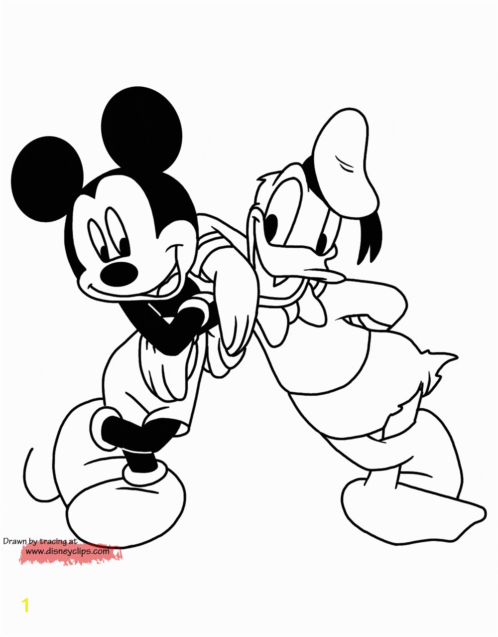 1000x1278 Mickey Mouse and Friends Coloring Pages Disney Coloring Book