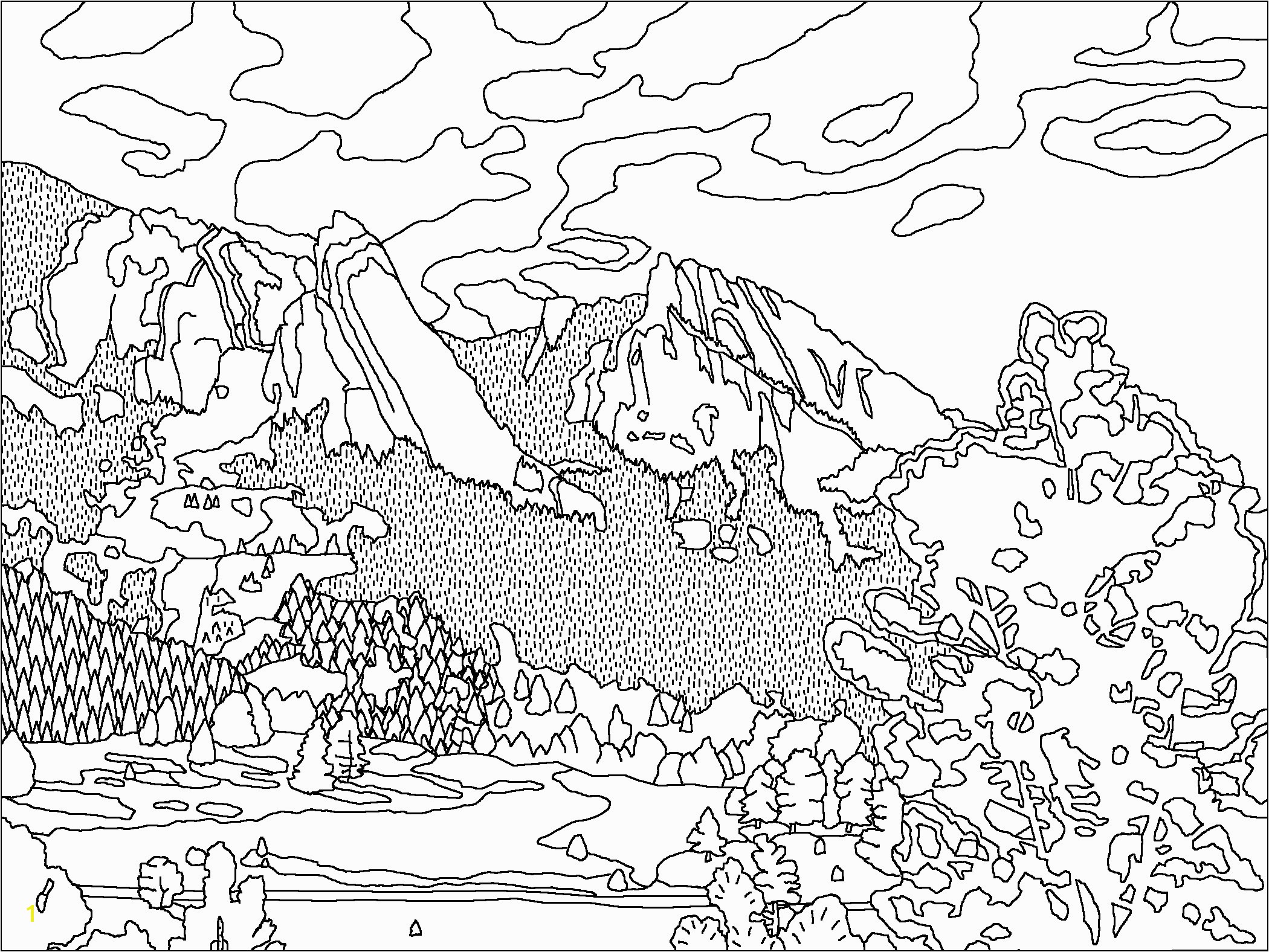 Geology Coloring Book Flatirons Boulder Colorado