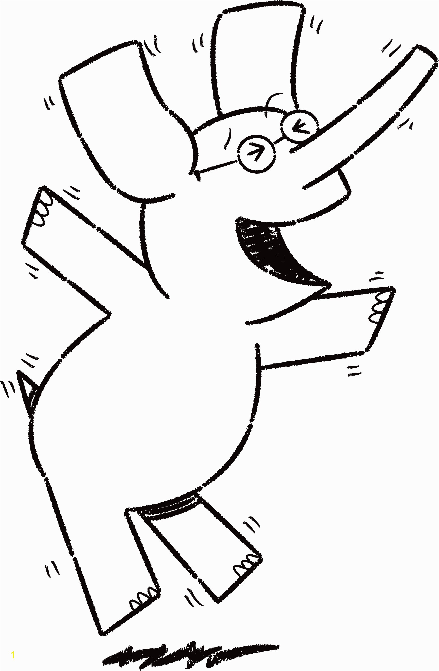 Gerald and Piggie Coloring Pages Elephant and Piggie Coloring Page