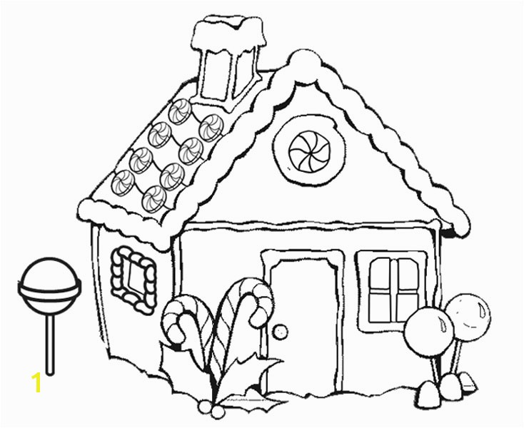 734x600 Gingerbread clipart colorful house