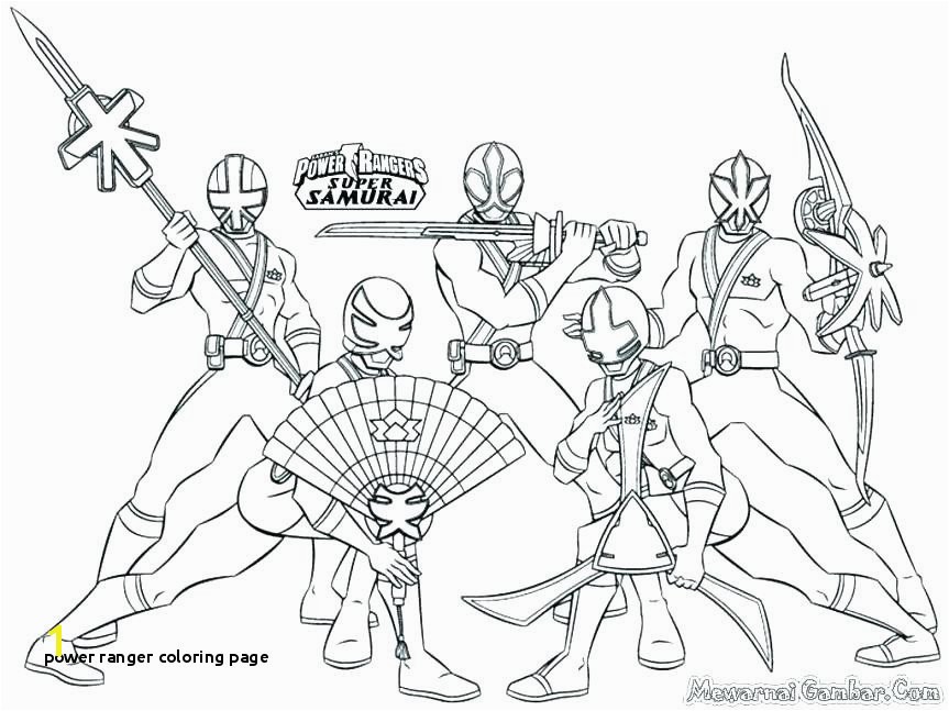 Girl Power Ranger Coloring Pages Artstudio301