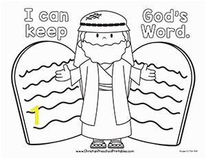 i can obey gods word coloring page