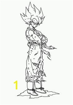 goku super saiyan 2 coloring pages located in GOKU Category Free Printable goku super saiyan 2 coloring pages for kids