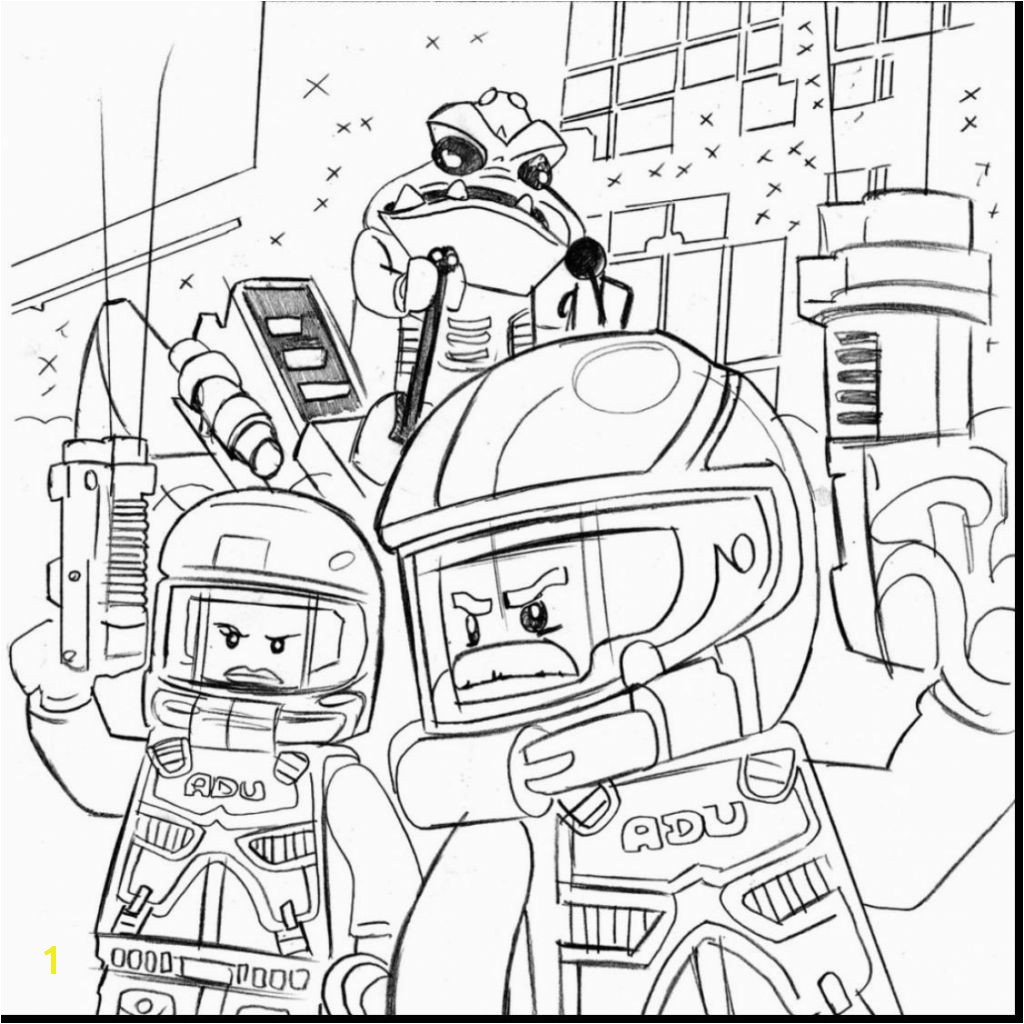 Download New Lego City Coloring Pages