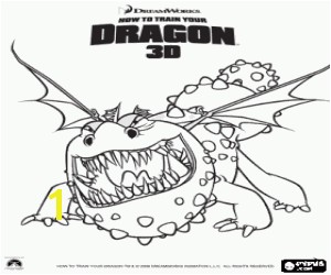 The Gronckle dragons coloring page