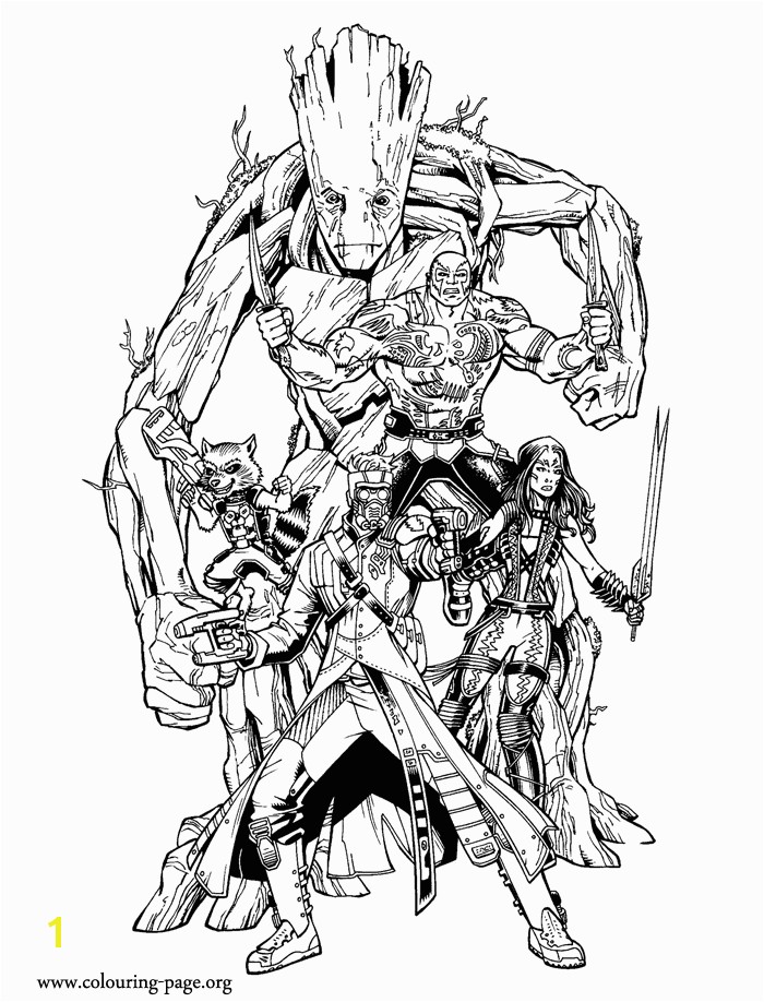 Guardians Of the Galaxy 2 Coloring Pages How About to Print and Color the Team Of Heroes Known as Guardians