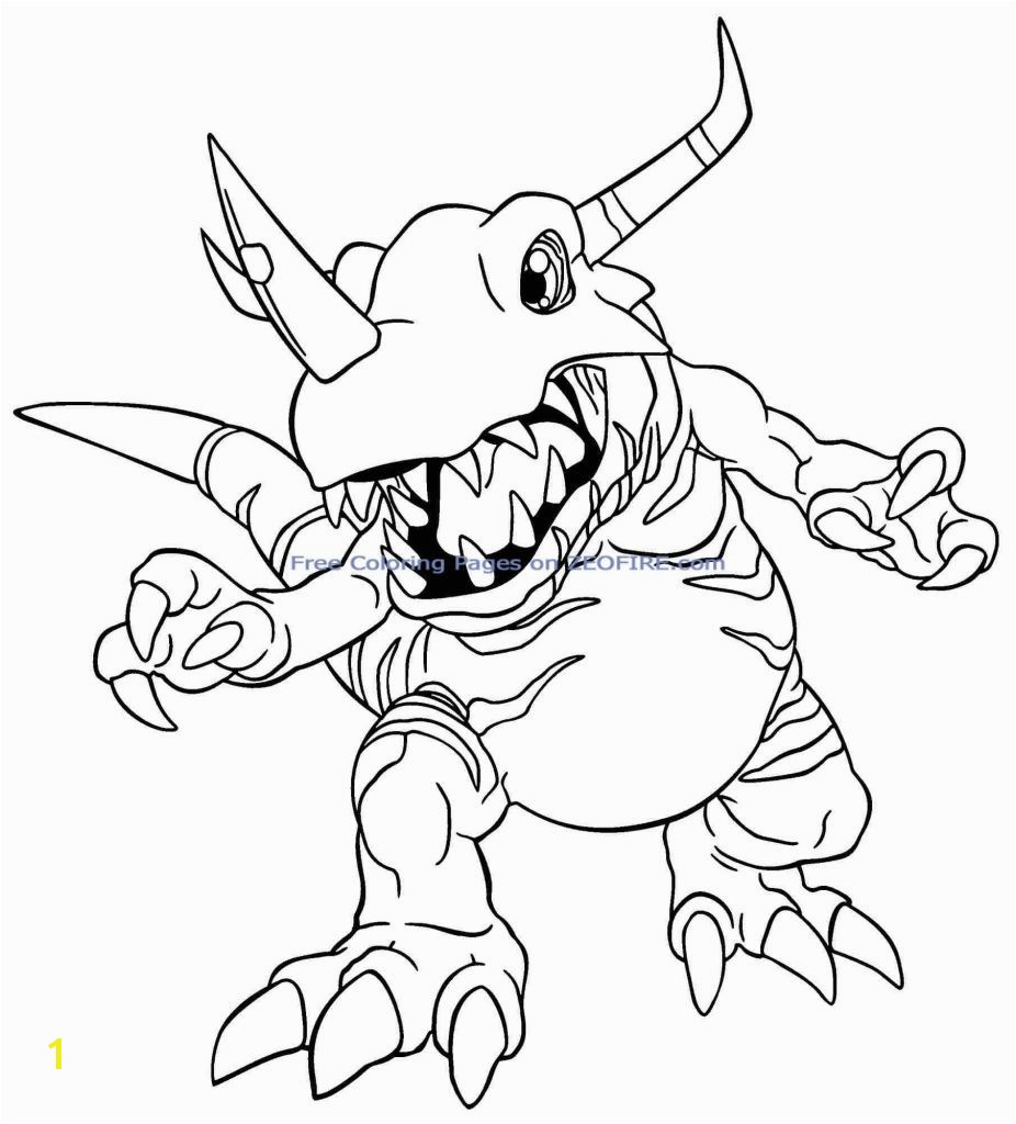 14 Best Guilmon Coloring Pages Gallery