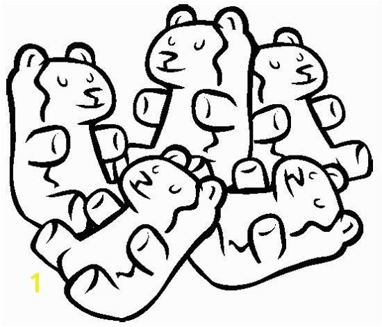 Gummy Bear Coloring Pages