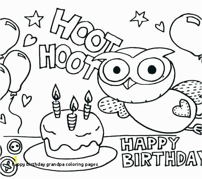 Happy Birthday Coloring Page Birthday Coloring Pages Happy Birthday