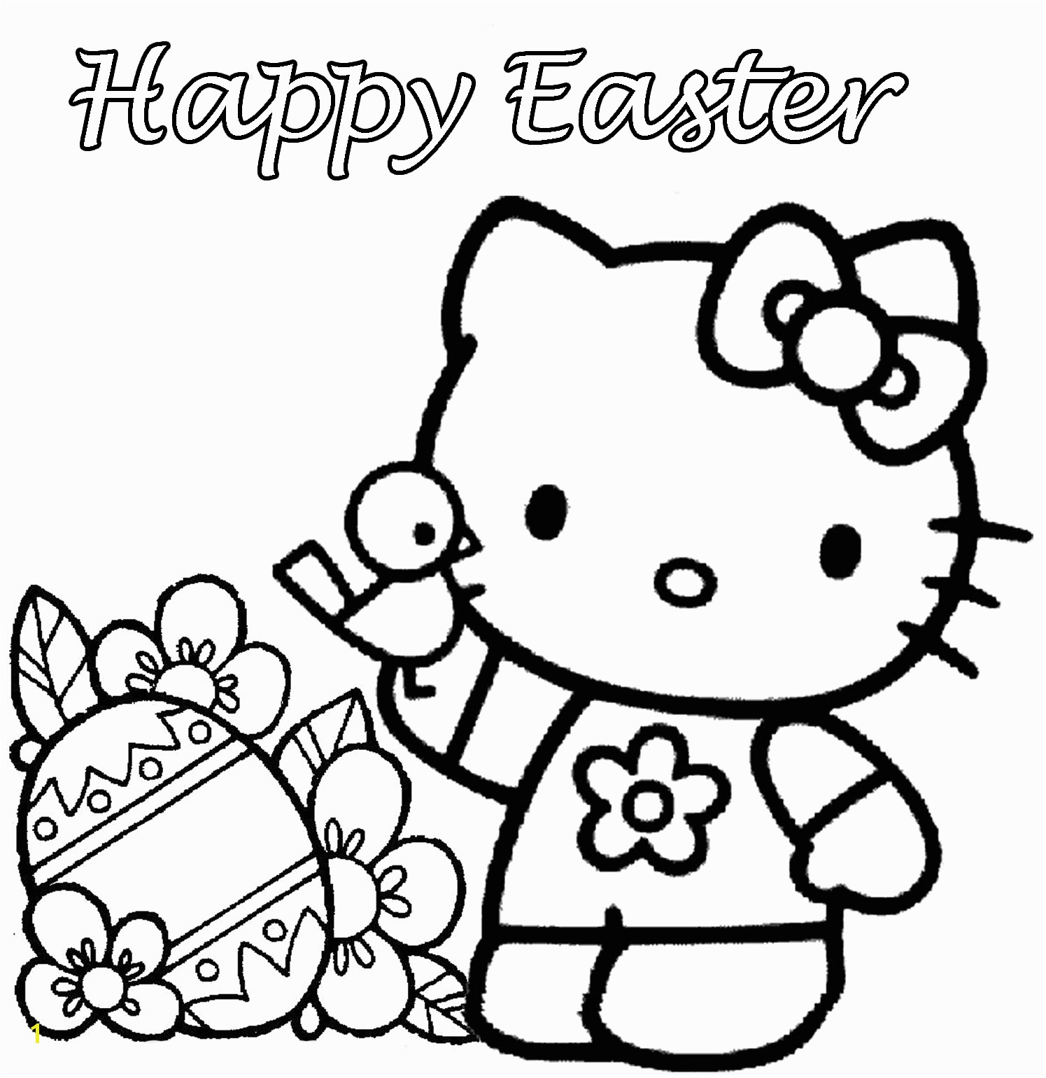 Free Coloring Pages For Easter Printable Ethicstechorg