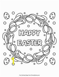 Easter Coloring Pages eBook Happy Easter