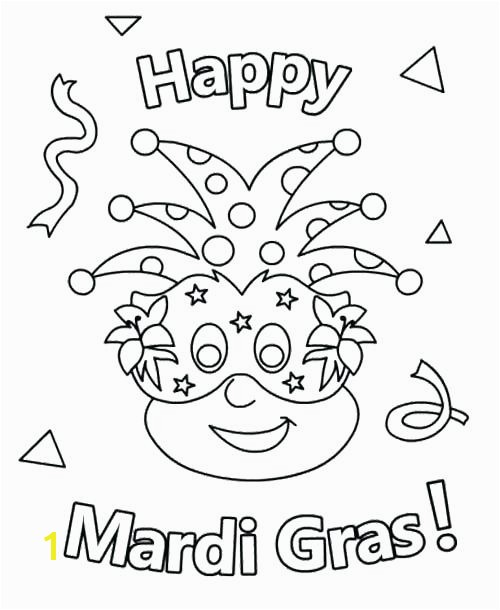 Mardi Gras Coloring Happy Coloring Pages Mardi Gras Mask Coloring Page