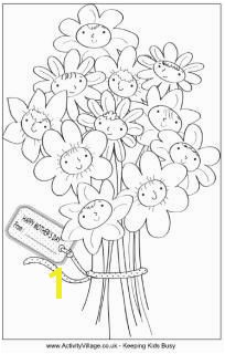 Happy Mothers Day Coloring Pages Roses Print Out This Mother S Day Coloring Page for Your Sponsored Child