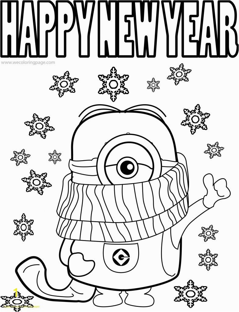 Happy New Year Coloring Pages to Print Best Coloring Pages with Ariel Katesgrove