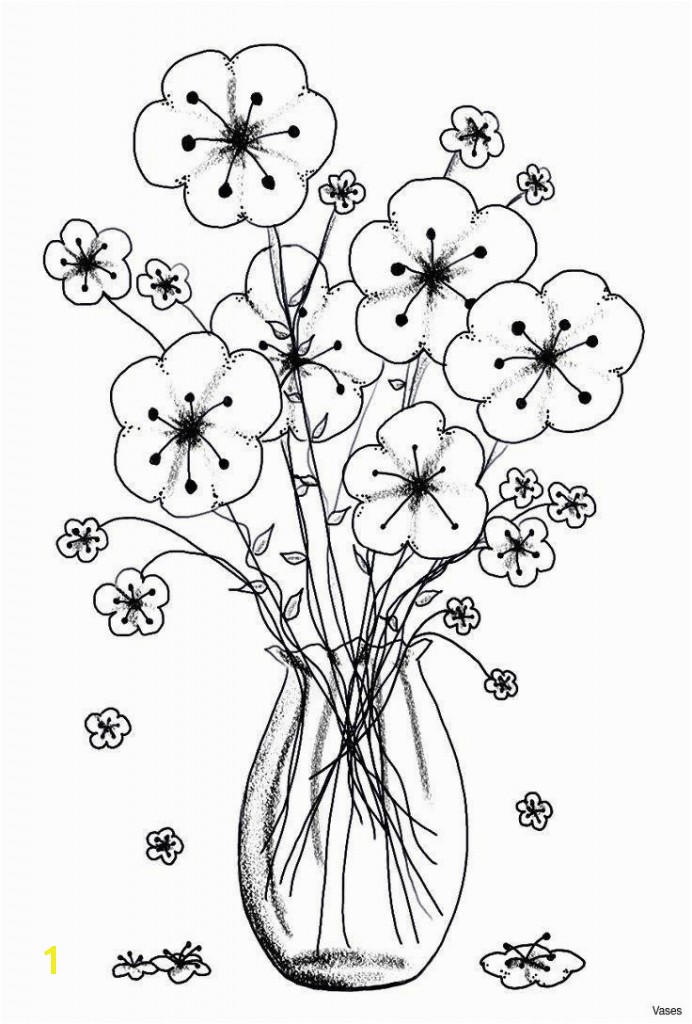 Cool Vases Flower Vase Coloring Page Pages Flowers In A top I 0d Flowers Coloring Pages