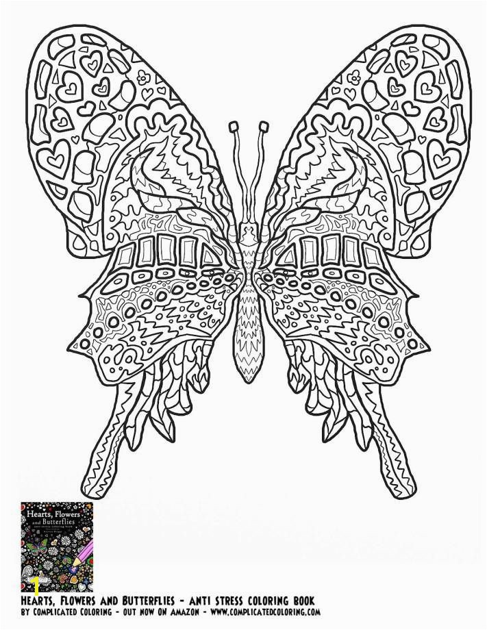 Coloring Pages for Kids butterflies Free Printable Coloring Page Plicated Coloring