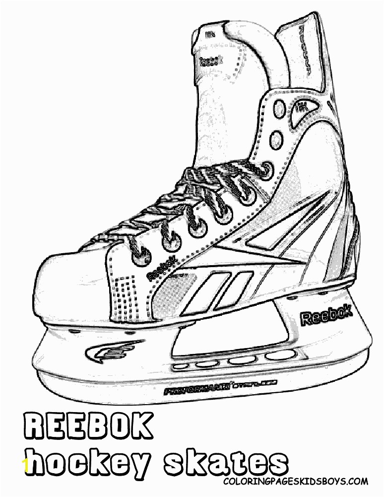 Ice Hockey Skate Drawings