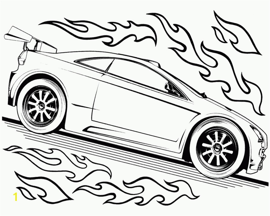 Hot Wheels Cars Coloring Pages Hot Wheels Car Drawing At Getdrawings