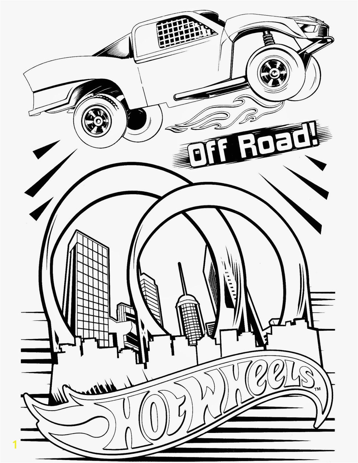 Hot Wheels Coloring Pages Set 5 A huge collection of Hot Wheels coloring pages hotwheels coloringpages