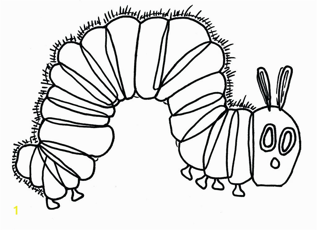Caterpillar Coloring Pages Very Hungry Caterpillar Coloring Pages