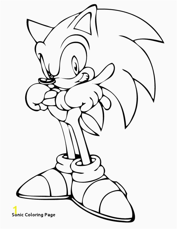 Sonic the Hedgehog Coloring New sonic Coloring Page Coloring Pages Line New Line Coloring 0d