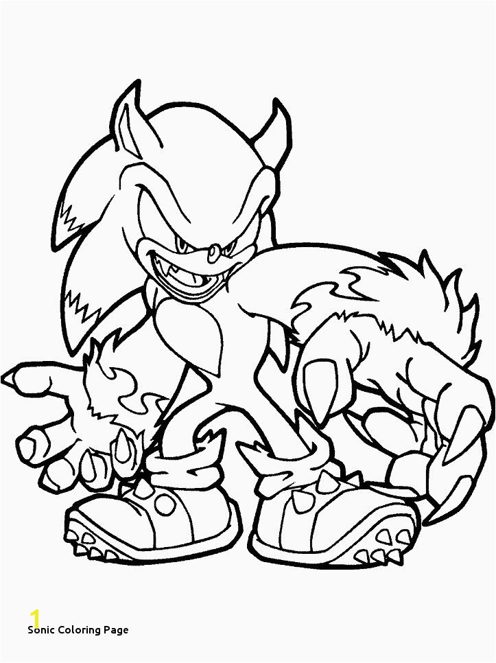 Sonic the Hedgehog Coloring Elegant sonic Coloring Page Coloring Pages Line New Line Coloring 0d