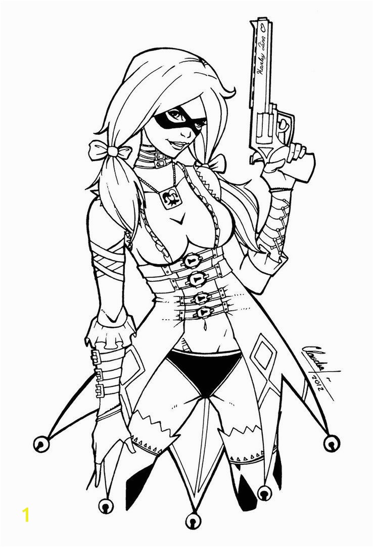 Injustice Gods Among Us Coloring Pages Harley Quinn From Injustice Gods Among Us by Shakav088 On