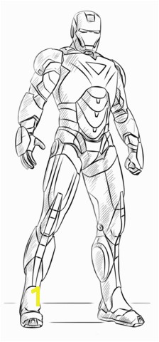 Iron Man Coloring Page Iron Man Coloring Page