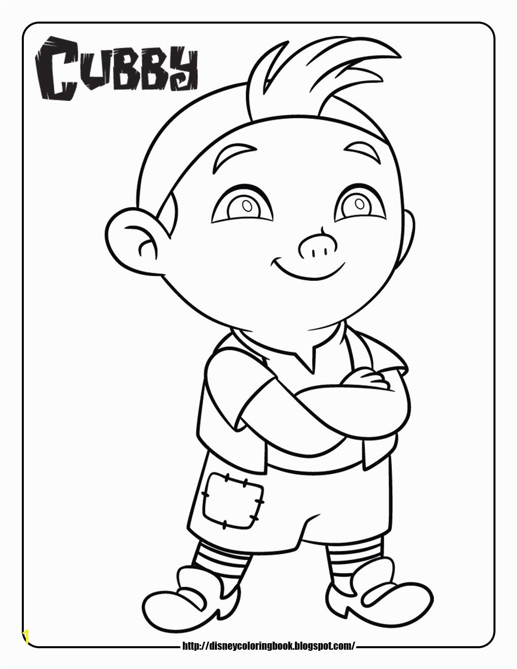 jake and the never land pirates coloring pages coloring sheets cubby