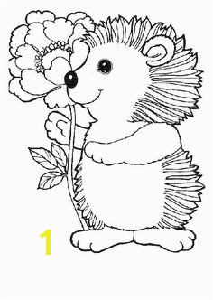 "Hedgie s Easter Eggs" Spring coloring page courtesy of Jan Brett a children s book illustrator Her page has …